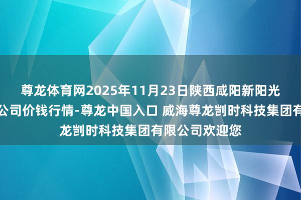 尊龙体育网2025年11月23日陕西咸阳新阳光农副家具有限公司价钱行情-尊龙中国入口 威海尊龙剀时科技集团有限公司欢迎您